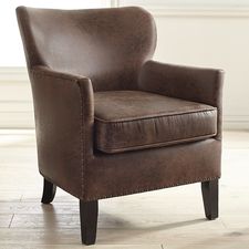 Lyndon Coffee Brown Armchair