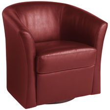 Isaac Red Swivel Chair