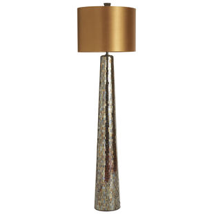 Amber Mosaic Floor Lamp 