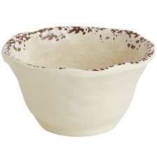 Carmelo Sand Melamine Dip Bowl
