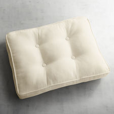 Ottoman Cushion in Calliope Ivory