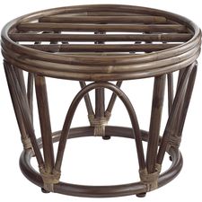 Papasan Brown Stool