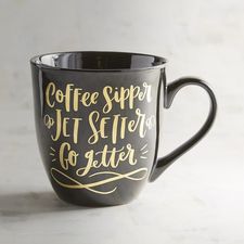 Coffee Sipper Jet Setter Mug