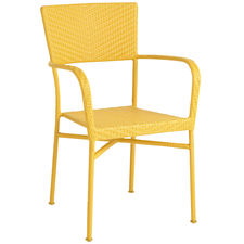 Del Rey Yellow Stacking Chair