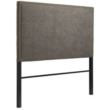 Clarke Upholstered Gray Headboard