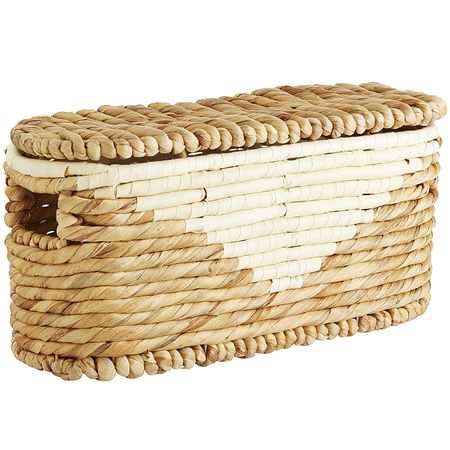 Mila Natural Wicker Toilet Paper Holder