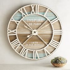 Beach Washed Wall Clock