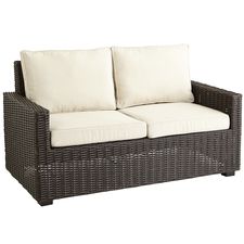 Echo Beach Tobacco Brown Loveseat 