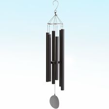 Black Pipe Wind Chimes