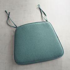 Teal Cora Dining Cushion