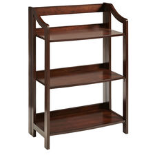 Clifton Tobacco Brown Low Folding Shelf