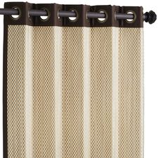 Bamboo Metallic Brown 84" Grommet Panel