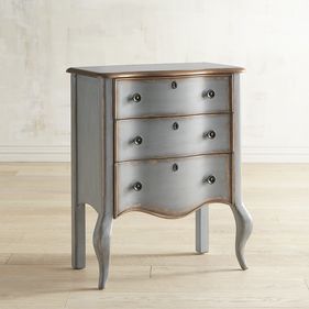 Simone Keyhole 3-Drawer Chest