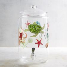 Speedy the Turtle Acrylic Beverage Dispenser