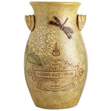 Large Hydrangea Earthenware Urn Vase