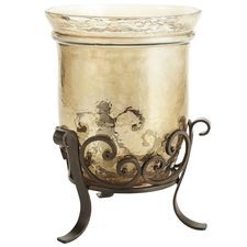 Amber Glass Wine Chiller 