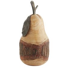 Live Edge Wooden Pear