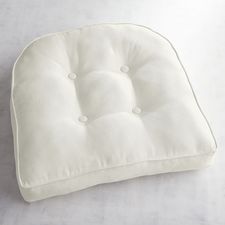 Large Contour Chair Cushion in Calliope Cream