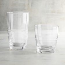 Chloe Clear Ribbed Tumblers
