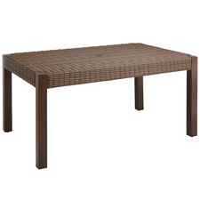 Echo Beach Latte Dining Table