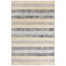Birney Striped Gray 6x9 Rug