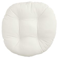 Cabana Cream Papasan Stool Cushion