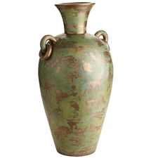 Patina Terracotta Floor Vase