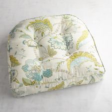 Large Contour Chair Cushion in Eva Floral