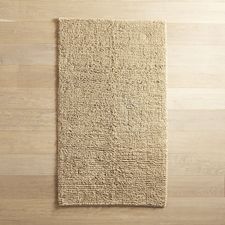 Cool Cotton Gold Shag Rug