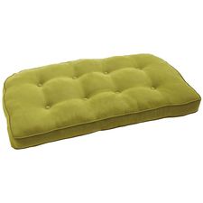 Large Contour Settee Cushion in Calliope Moss