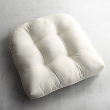 Standard Contour Chair Cushion in Calliope Cream