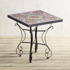 Arboretum Mosaic Chat Table