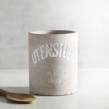 Concrete Utensil Crock