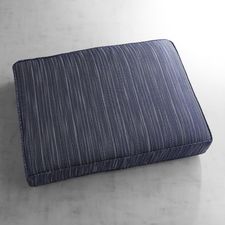 Ottoman Cushion in Draper Navy
