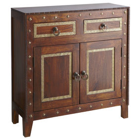 Heera Brown Mango Wood Cabinet