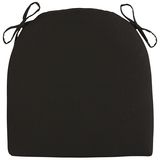 Dining Chair Cushion in Cabana Black
