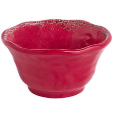 Carmelo Melamine Dip Bowl - Crimson