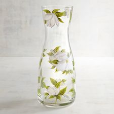 Magnolia Painted Carafe