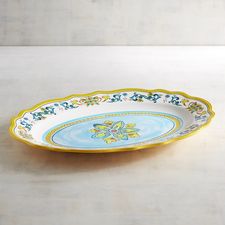 Cortona Oval Melamine Serving Platter