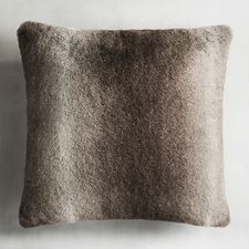 Faux Fur Ombre Mink Pillow