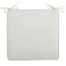 Square Dining Chair Cushion in Cabana Cream