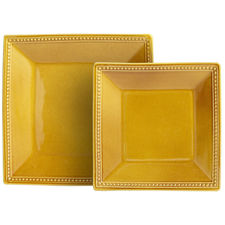 Spice Route Ginger Square Dinnerware