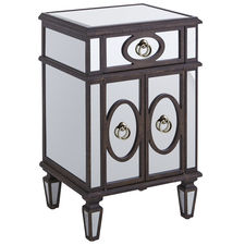Gabrielle Mirrored Bedside Chest
