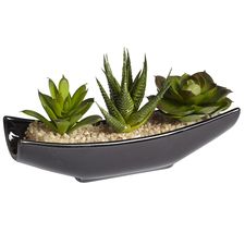 Faux Mini Succulents