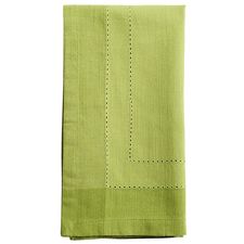 Hemstitch Grass Green Napkin