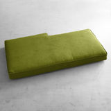 Large Modular Chaise Cushion in Calliope Moss