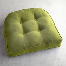 Large Contour Chair Cushion in Calliope Moss