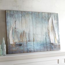 Drifting Boats Wall Decor