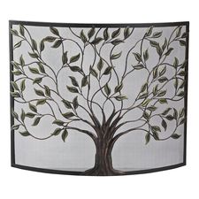 Cercis Tree Fireplace Screen