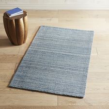 Cain Striped Indigo 3x5 Rug